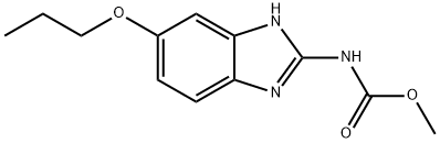 Methyl (5-propoxy-1H-benzimidazol-2-yl)carbamate(20559-55-1)